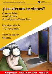 Cuento y taller: La extraña visita