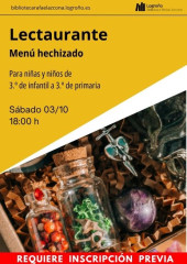 Lectaurante: Menú hechizado