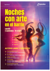 Noches con arte en el barrio