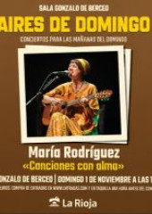 Concierto: Canciones con alma — María Rodríguez