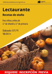 Lectaurante: Recetas de otoño