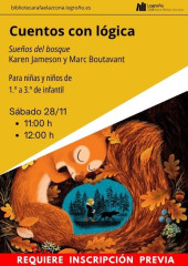 Cuentos con Lógica: Sueños del bosque de Karen Jameson y Marc Boutavant